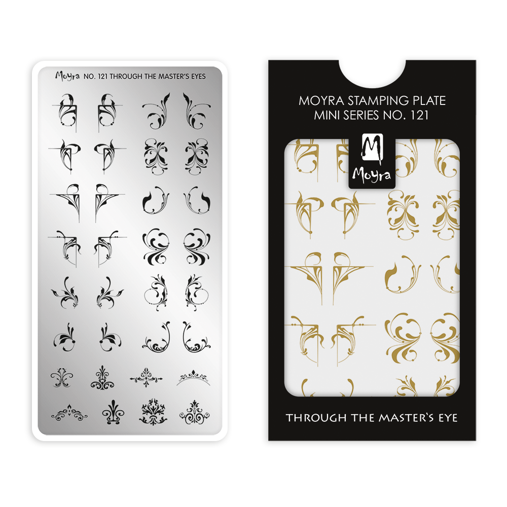 Moyra Stamping Plate Mini 121 - Through the Master's Eye