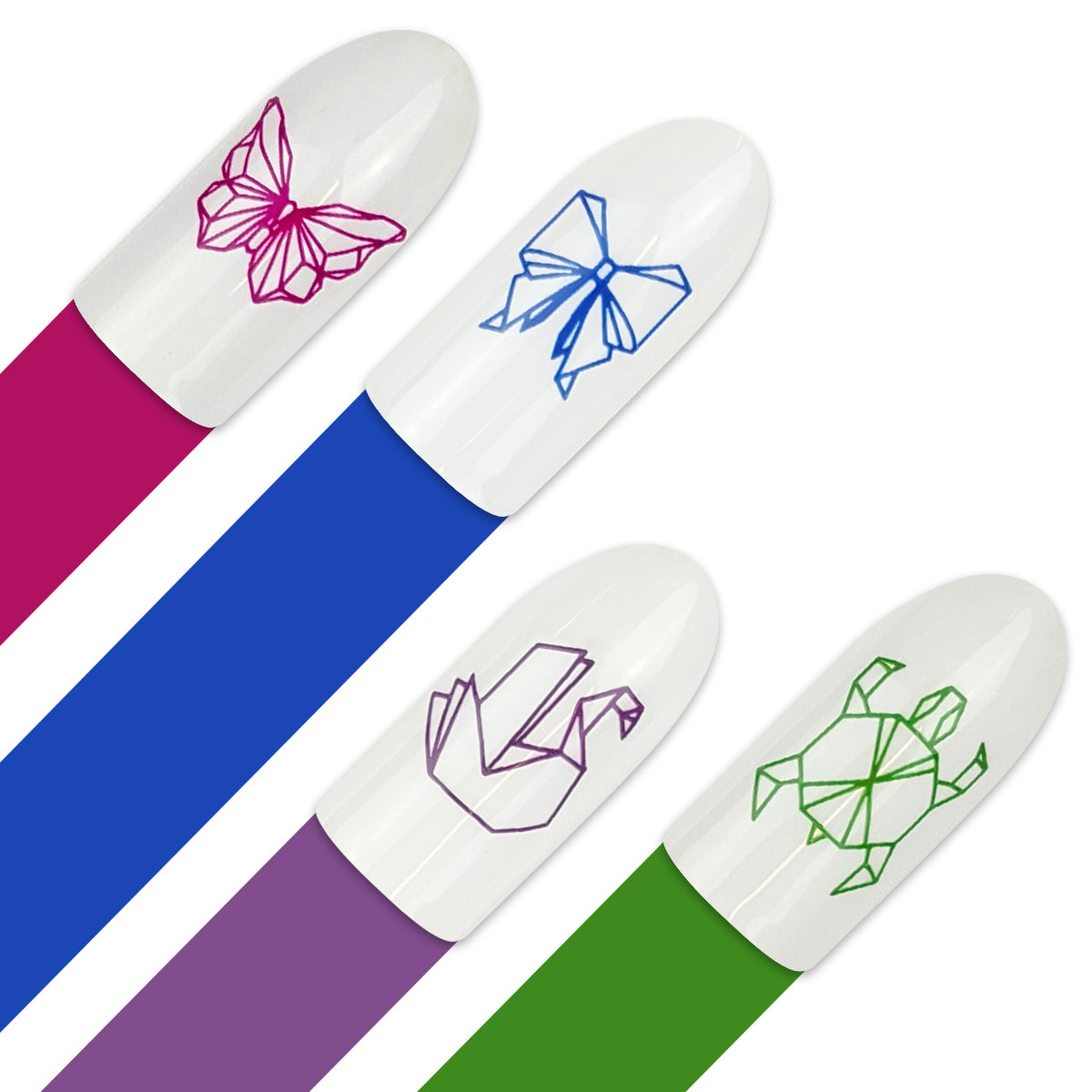 Moyra Stamping Plate 115 - Origami