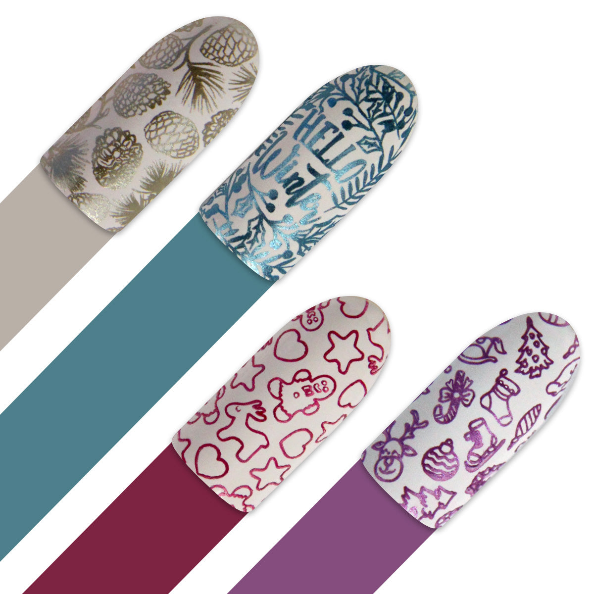 Moyra Stamping Plate 085 - Boxing Day