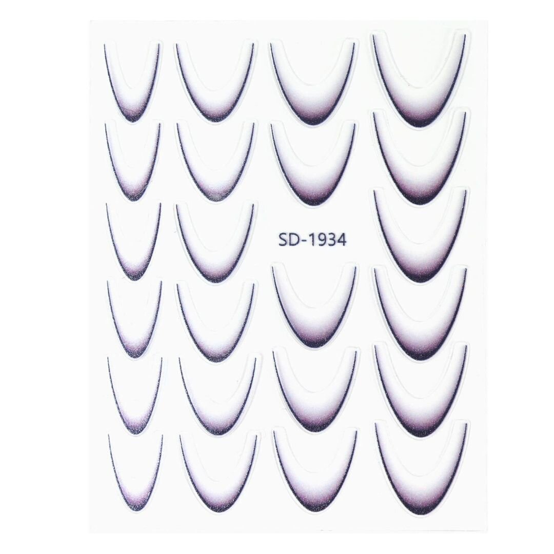 Nail Art Stickers - French Ombre