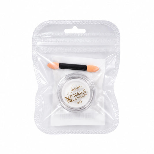 Sachet contenant le flacon du Pigment Glassé 003 de Nails Company et son applicateur