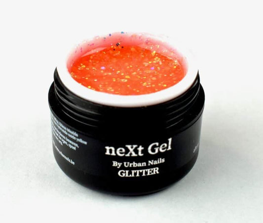 NeXt Gel Glitter 04 - Orange