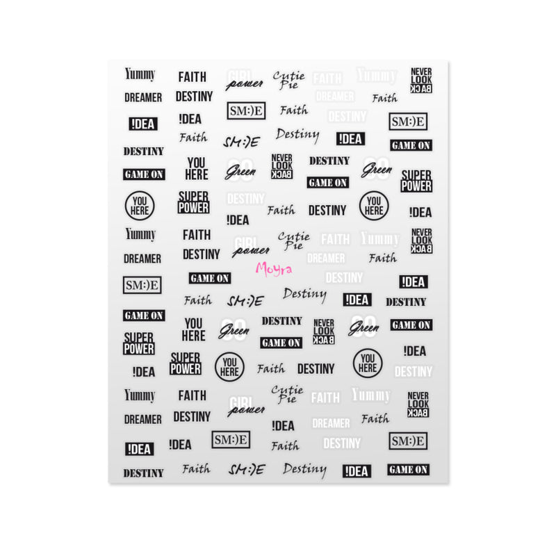 Moyra Matrica Nail Sticker - 09