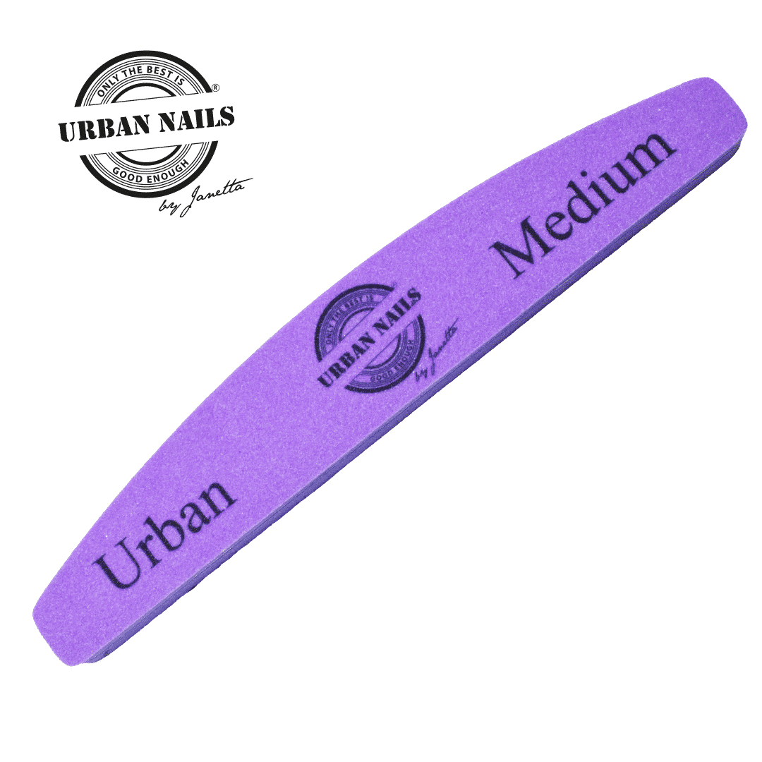 Urban Nails Buffer - Violet moyen (grain 120)