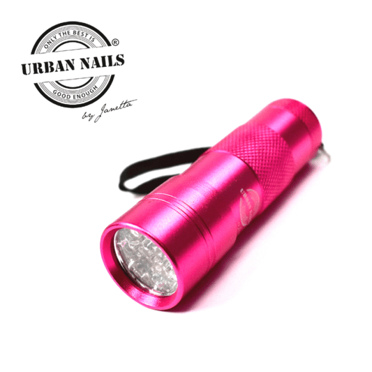 Mini UV / Led Flashlight - Pink