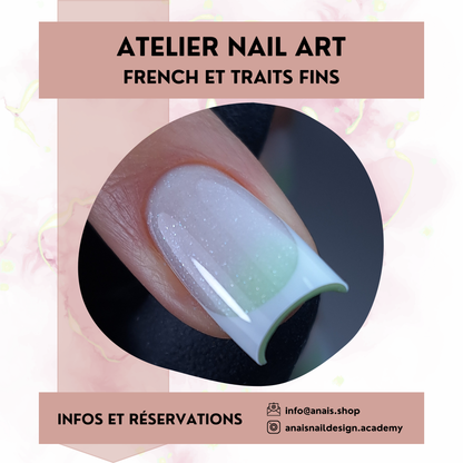 Atelier Nail Art - French et Traits fins