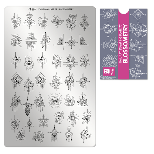 Moyra Stamping Plate 077 - Blossometry
