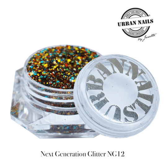 Next Generation Glitter 12 - Multicolore / Jaune