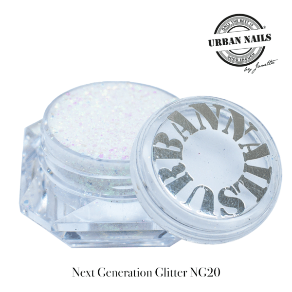 Next Generation Glitter 20 - Blanc nacré