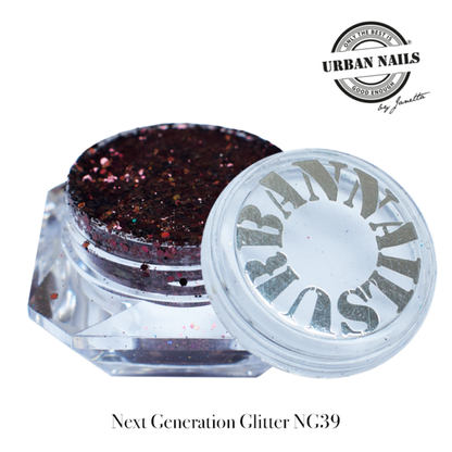 Next Generation Glitter 39 - Rouge / Marron