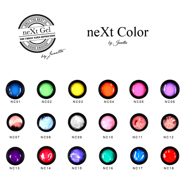NeXt Gel Color 10 - Rose pailleté