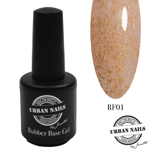 Rubber Base Gel (RIAB) - Flake 01 (15ml)