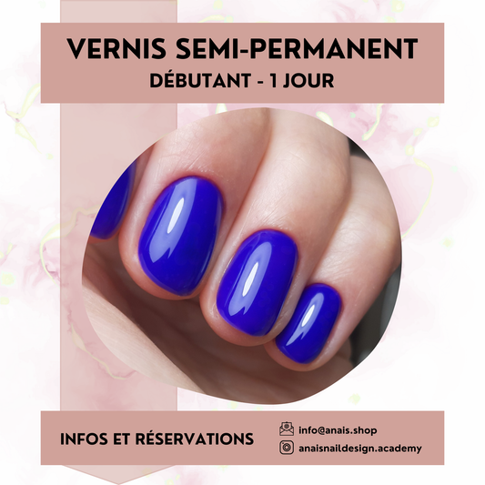 Vernis semi-permanent - débutant