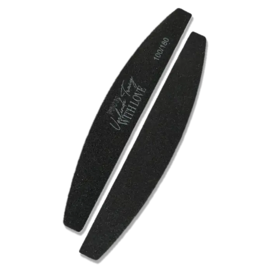 Buffer pour ongles 100/180 de Nails By Tracy (NBT), bloc abrasif à deux grains pour la préparation et la finition des ongles