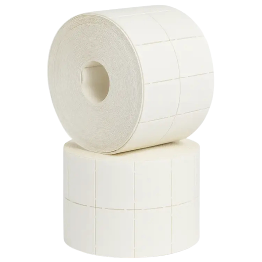 Rouleaux de cotons en cellulose prédécoupés pour prothésie ongulaire, accessoires non pelucheux adaptés au nettoyage et dégraissage