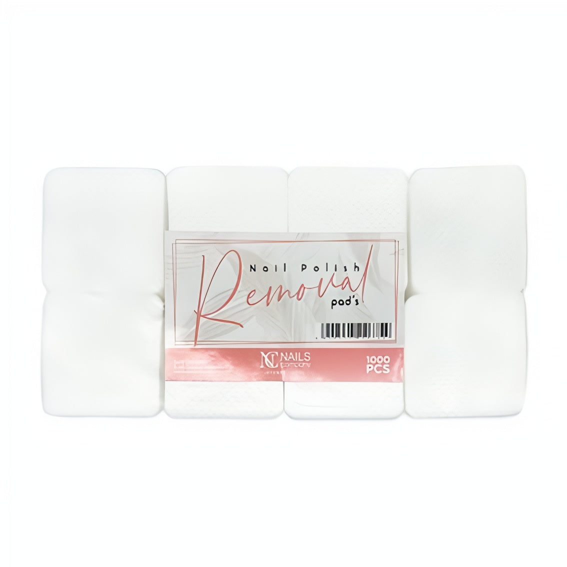 Cotons non pelucheux Nails Company en paquet de 1000 pièces pour nettoyage et dégraissage de la plaque.