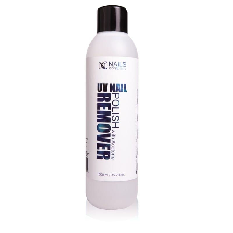 Bouteille de 1000 ml de Remover avec acétone de Nails Company, dissolvant pour vernis semi-permanent