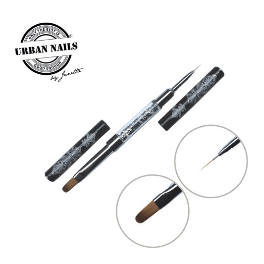 Pinceau Urban Nails - Exclusive Brush Crystal Twin