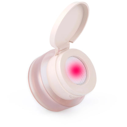 Pot ouvert du gel paint Paintart Ombre Mousse Pink Punch de Nails Company avec la couleur et le tamis visibles