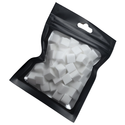 Paquet de mini éponges ombré pour baby boomer et dégradé, lot de 50 éponges conditionnées en boîtier pour nail art