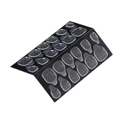 Autocollants Pad Gel Press-On pour capsules et SnapNails, pads adhésifs permettant une pose press-on stable sans colle liquide
