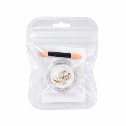 Sachet contenant le flacon du Pigment Glassé 002 de Nails Company et son applicateur