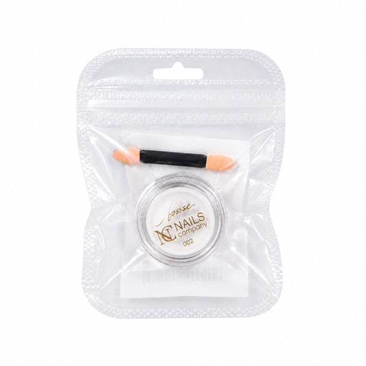 Sachet contenant le flacon du Pigment Glassé 002 de Nails Company et son applicateur