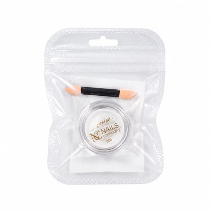 Sachet contenant le flacon du Pigment Glassé 004 de Nails Company et son applicateur