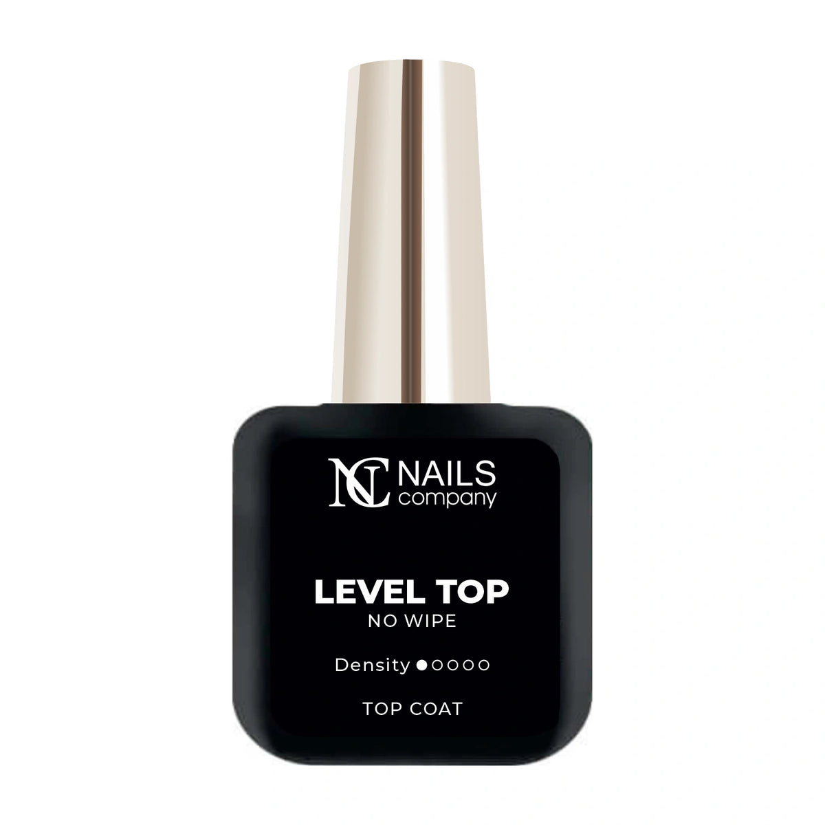 Flacon de 11 ml du top coat Level Top de Nails Company, produit de finition pour manucure