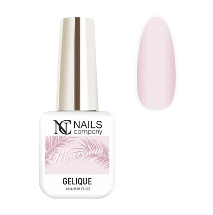 Flacon de vernis semi-permanent Macrama de Nails Company, collection Boho Vibes, accompagné de tips